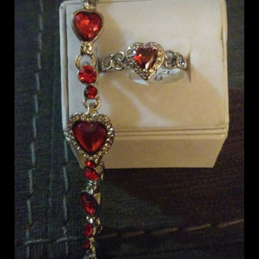 New garnet set